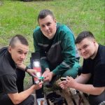 Студенти-випускники виготовили вуличний світильник у стилі “хай-тек”